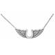 Montana Silversmiths Cowgirl Spirit Horseshoe And Angel Wings Necklace