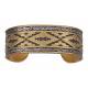 Montana Silversmiths Classics Aztec Pattern And Filigree Cuff Bracelet