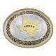 Montana Silversmiths Star Links Western Belt Buckle w/ State Of Texas