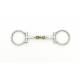 Turn-Two Equine Stainless Steel 3-Piece Snaffle D-Ring Bit