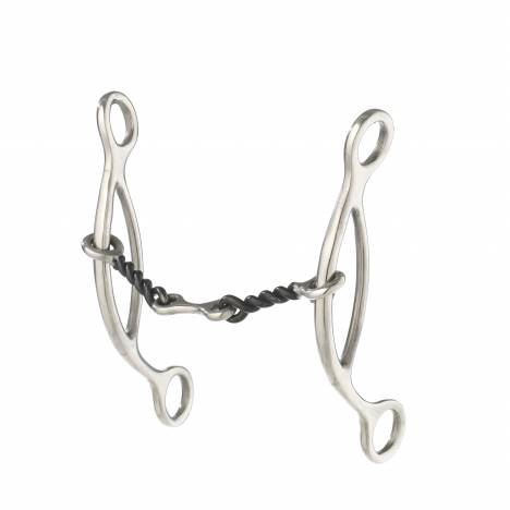 Turn-Two Equine Stainless Steel Sweet Iron Dogbone H-Gag Bit