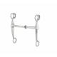 Turn-Two Equine Stainless Steel Snaffle Tom Thumb Bit