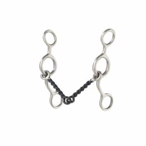 Turn-Two Equine Stainless Steel Sweet Iron Twisted Jr Cowhorse Bit