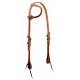 Weaver Leather Flat Sliding Ear Headstall With Dots