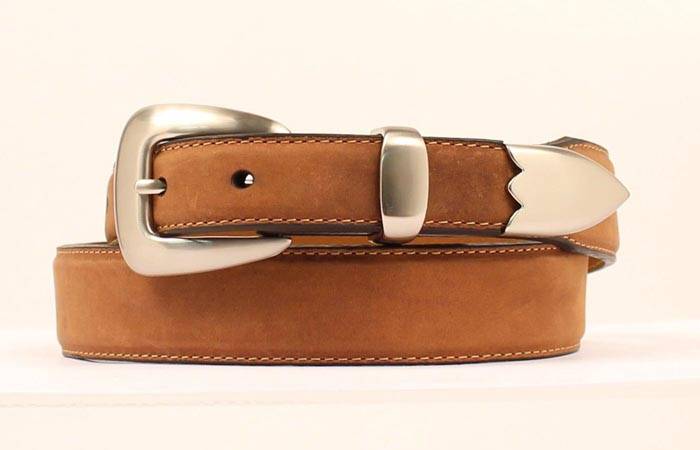 Nocona 3Pc Buckle Set Mens Belt