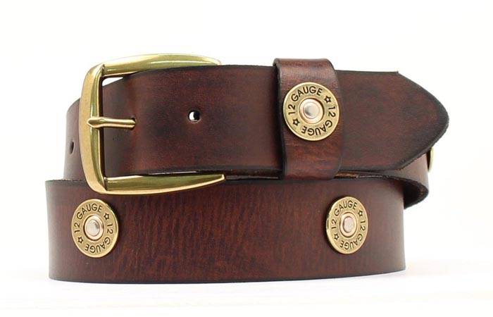 Nocona Mens Bullet Concho Belt