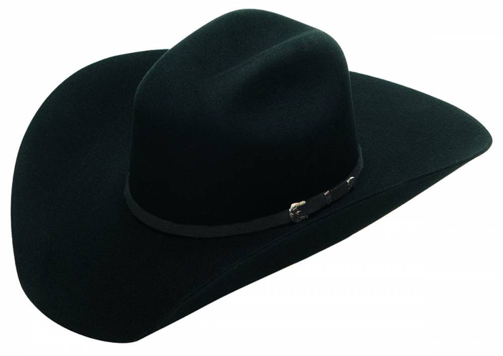 Twister 2X Select Wool Western Hat Black Felt Hats | HorseLoverZ