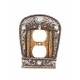Western Moments Buckle Double Outlet Plate