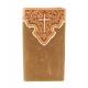 Nocona Mens Rodeo Tooled Overlay Wallet