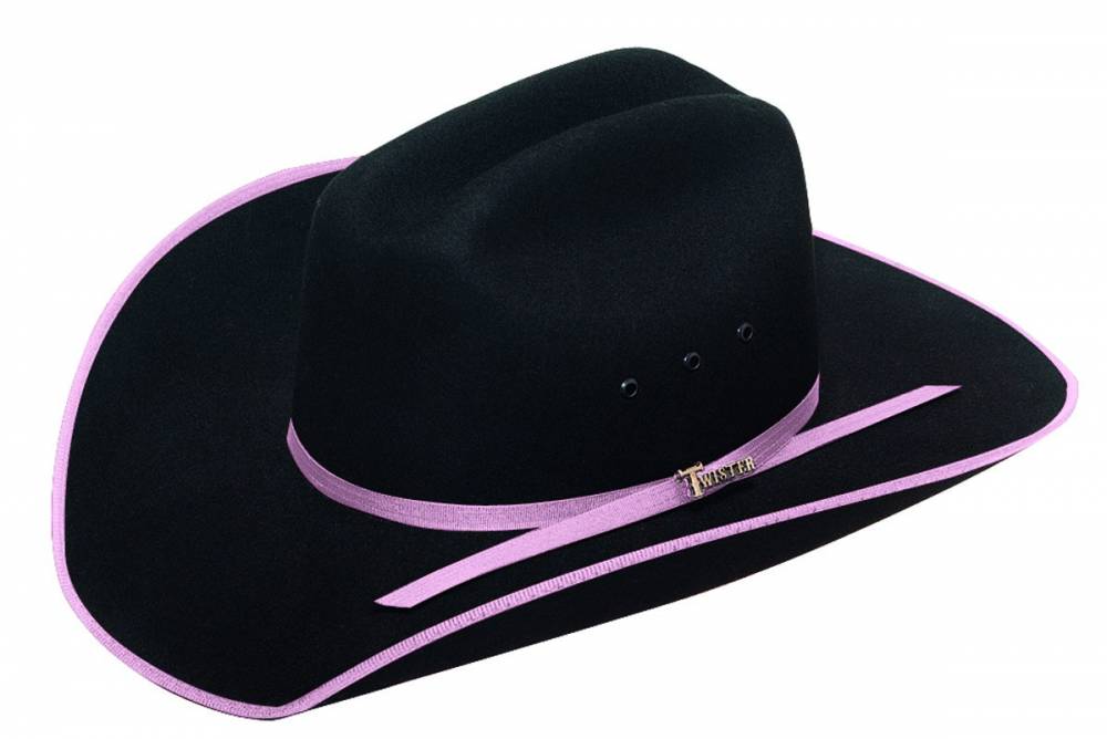 Twister Youth Bound Edge Felt Hat HorseLoverZ