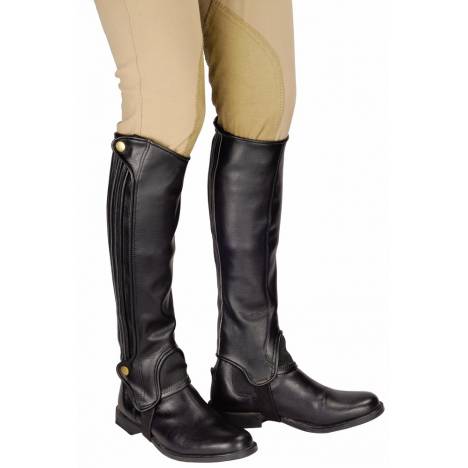 TuffRider Adult Grippy Grain Half Chaps - Tall