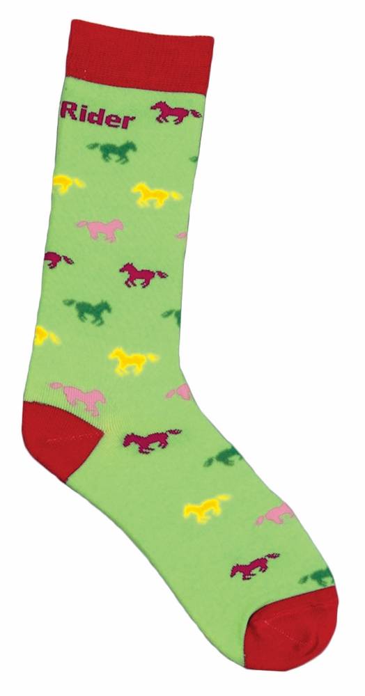 TuffRider Kids Neon Pony Kids Socks
