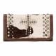 American West Home on the Range Ladies' Tri-Fold Wallet