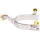 ABETTA Ladies' Roping Spur with  Silver Overlay