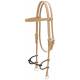 Billy Cook Saddlery Snaffle Headstall with  Cc Bit