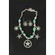 Blazin Roxx Star Charm & Stone Necklace Set