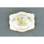 Crumrine Vintage Vintage Two Tone White Tail Buckle
