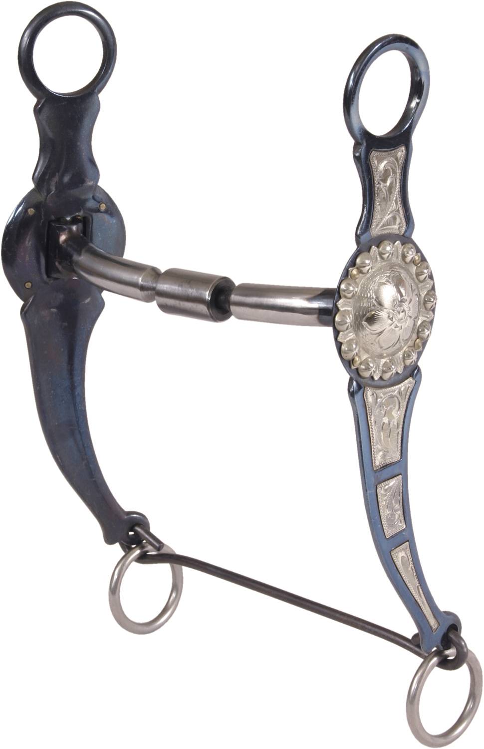 ABETTA Sterling Silver Billy Allen Snaffle Show Bit