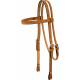Billy Cook Saddlery Floral Tooled Browband Headstall