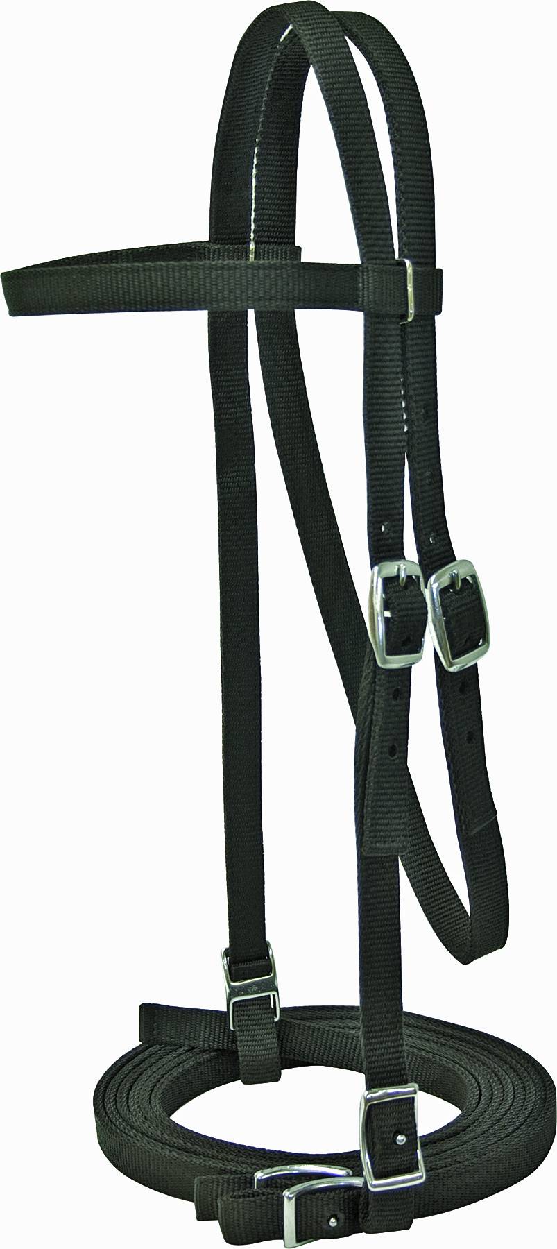 ABETTA Nylon Pony Brow Bridle