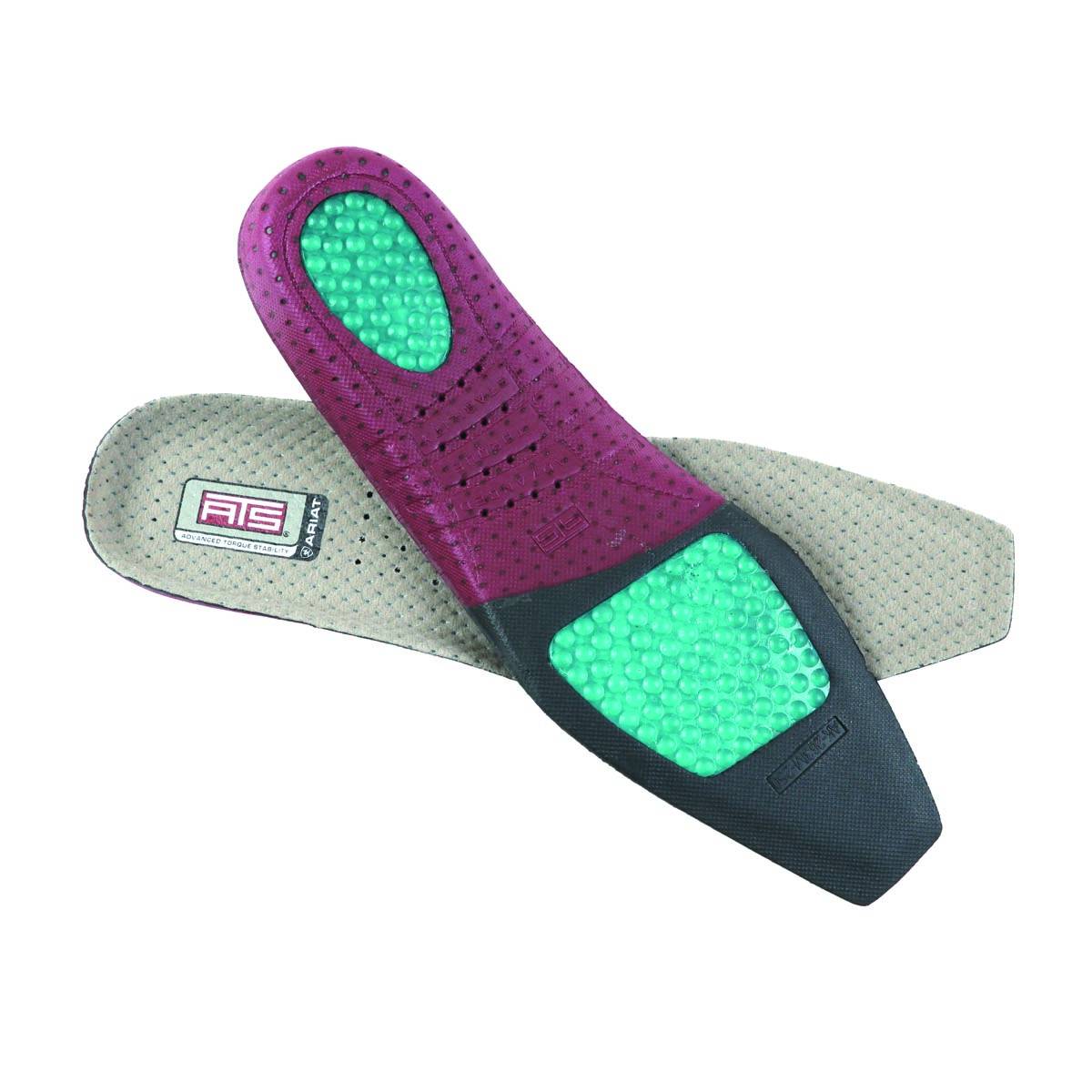 ARIAT Mens ATS Footbed Square Toe Insole