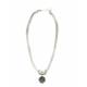 Blazin Roxx Large Round Charm Necklace & Earrings Set