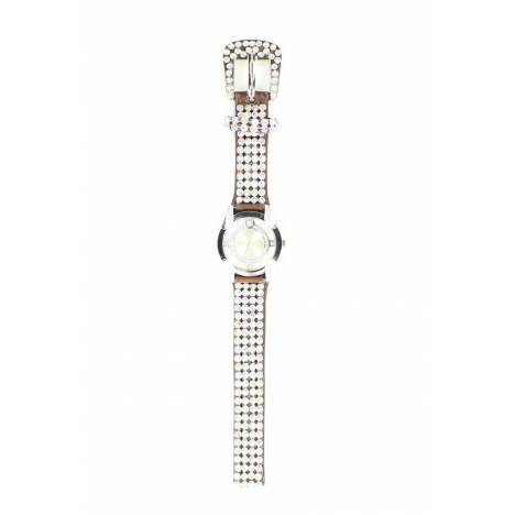 Blazin Roxx Womens Rhinestone Mesh Watch
