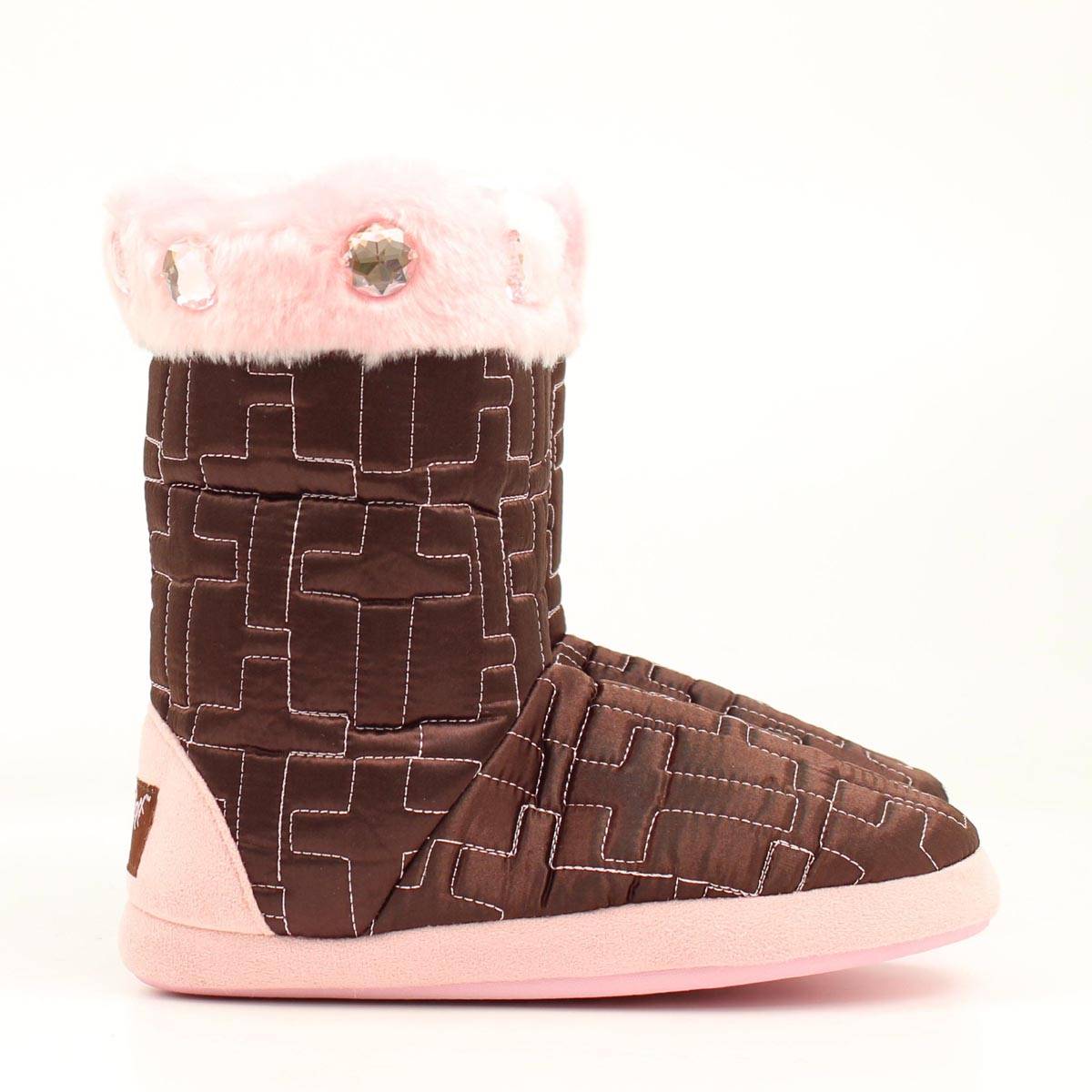 quilted bootie slippers