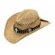 Blazin Roxx Raffia Cross Concho Hat