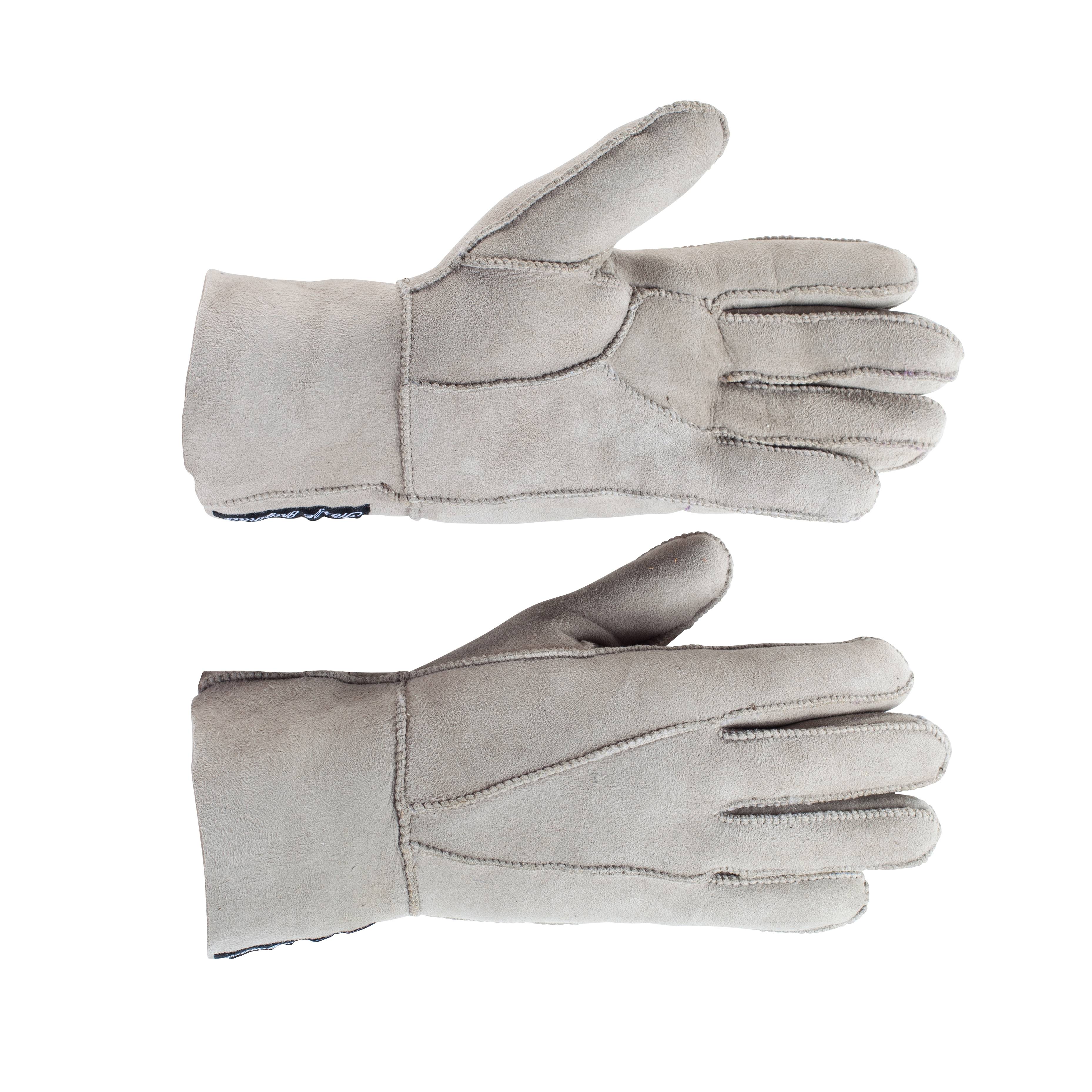 Warm and Soft Horze Supreme Lana Sheepskin Winter Riding Gloves 
