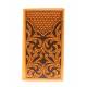 Nocona Rodeo Floral Tooled Wallet