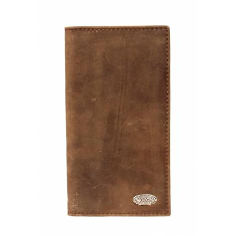 Nocona Smooth Leather Checkbook Wallet