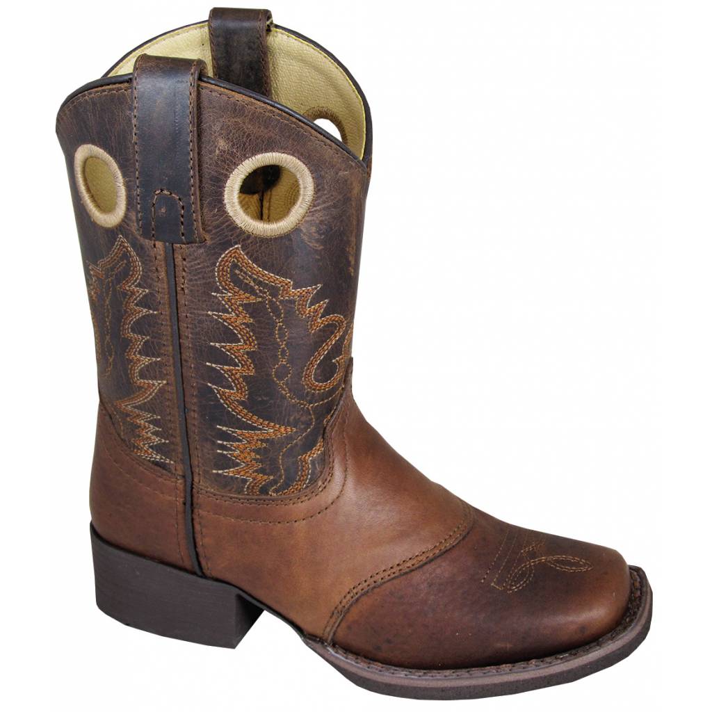 Smoky Mountain Youth Luke Square Toe Boots