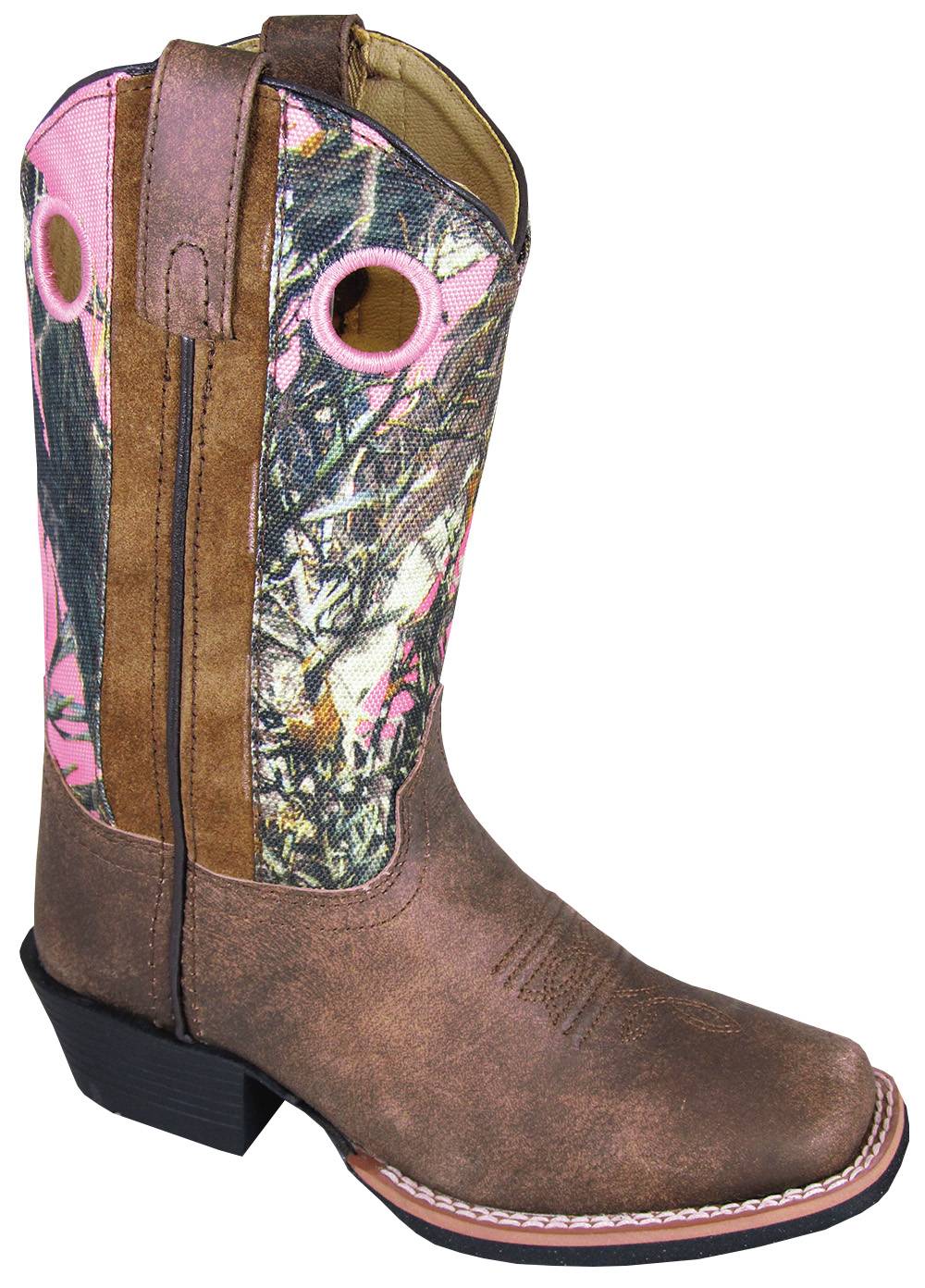 Camo cowgirl sale boots square toe