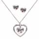 Montana Silversmiths A Cowgirl's Heart of Love Jewelry Set