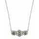 Montana Silversmiths Antiqued Spray of Daisies Necklace