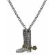Montana Silversmiths Boot Charm Necklace