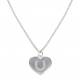Montana Silversmiths Cowgirl Heart with Horseshoe Charm Necklace