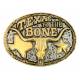 Montana Silversmiths Texas To the Bone Bright Attitude Belt Buckle