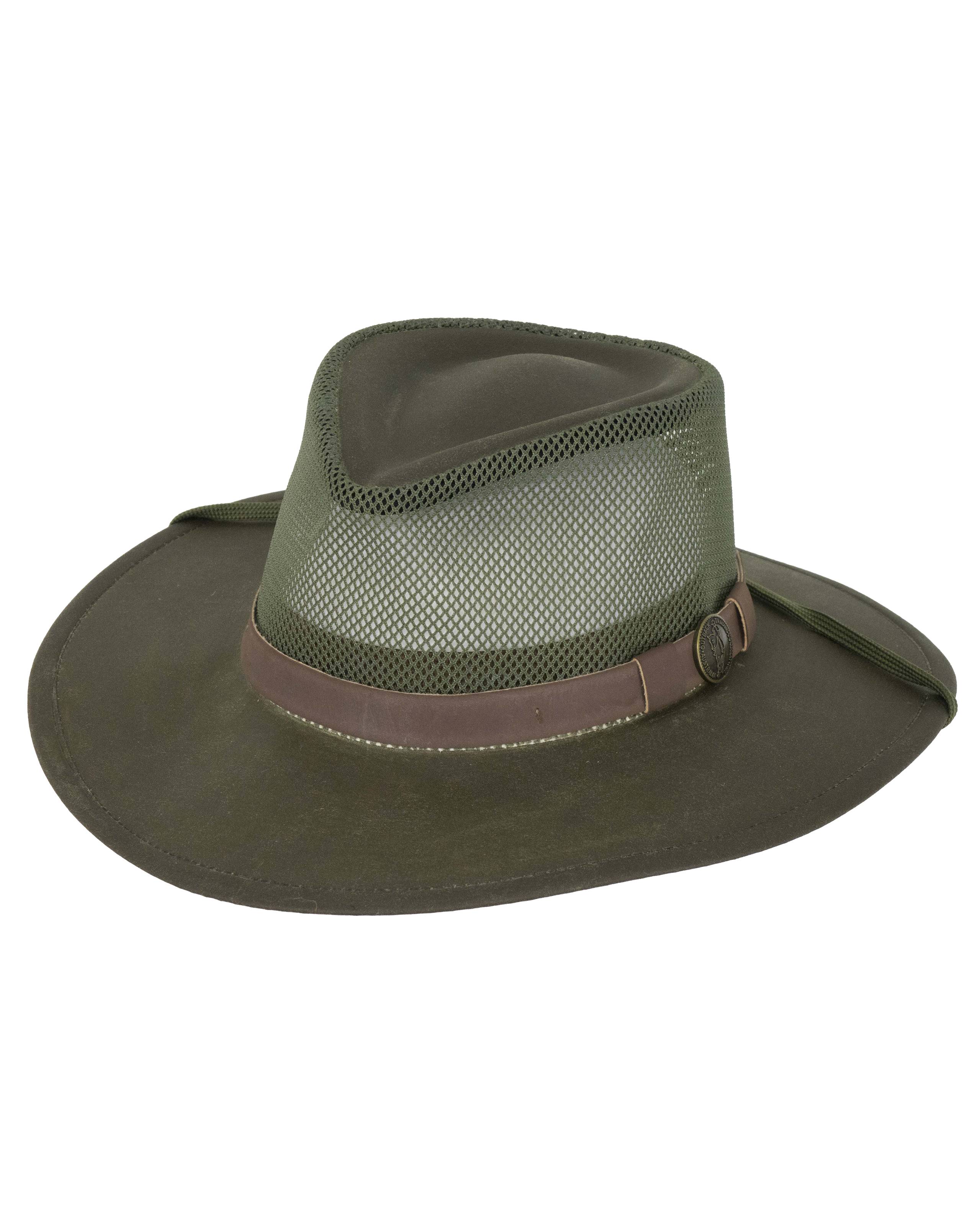 Outback Trading Kodiak with Mesh Oilskin Hat
