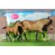 Breyer Classics Bay Dartmoor Pony Mare & Light Bay Foal