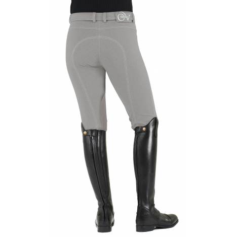 Ovation Ladies SoftFLEX Zip Front Classic Knee Patch Breeches