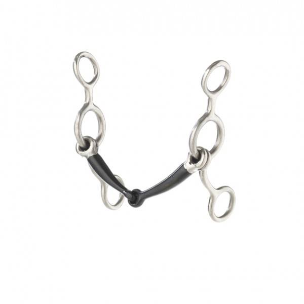 Turn-Two Equine Sweet Iron Snaffle Jr Cowhorse Bit