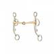 Turn-Two Equine Copper Snaffle Argentine Bit