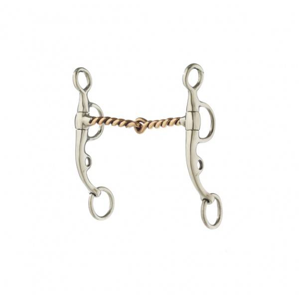 Turn-Two Equine Twisted Wire Argentine Bit
