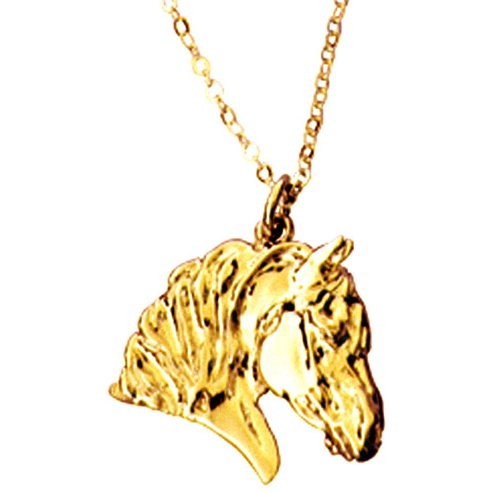 Beverly Zimmer Draft Horse Head Pendant