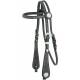 Cowboy Pro Browband Leather Headstall