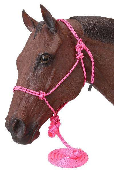 Tough-1 Miniature Poly Rope Halter With Lead