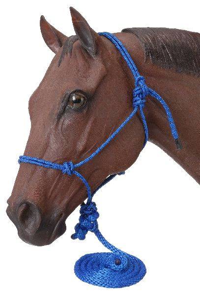 Tough-1 Miniature Poly Rope Halter With Lead