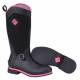 Muck Boots Ladies Reign - Black Hot Pink